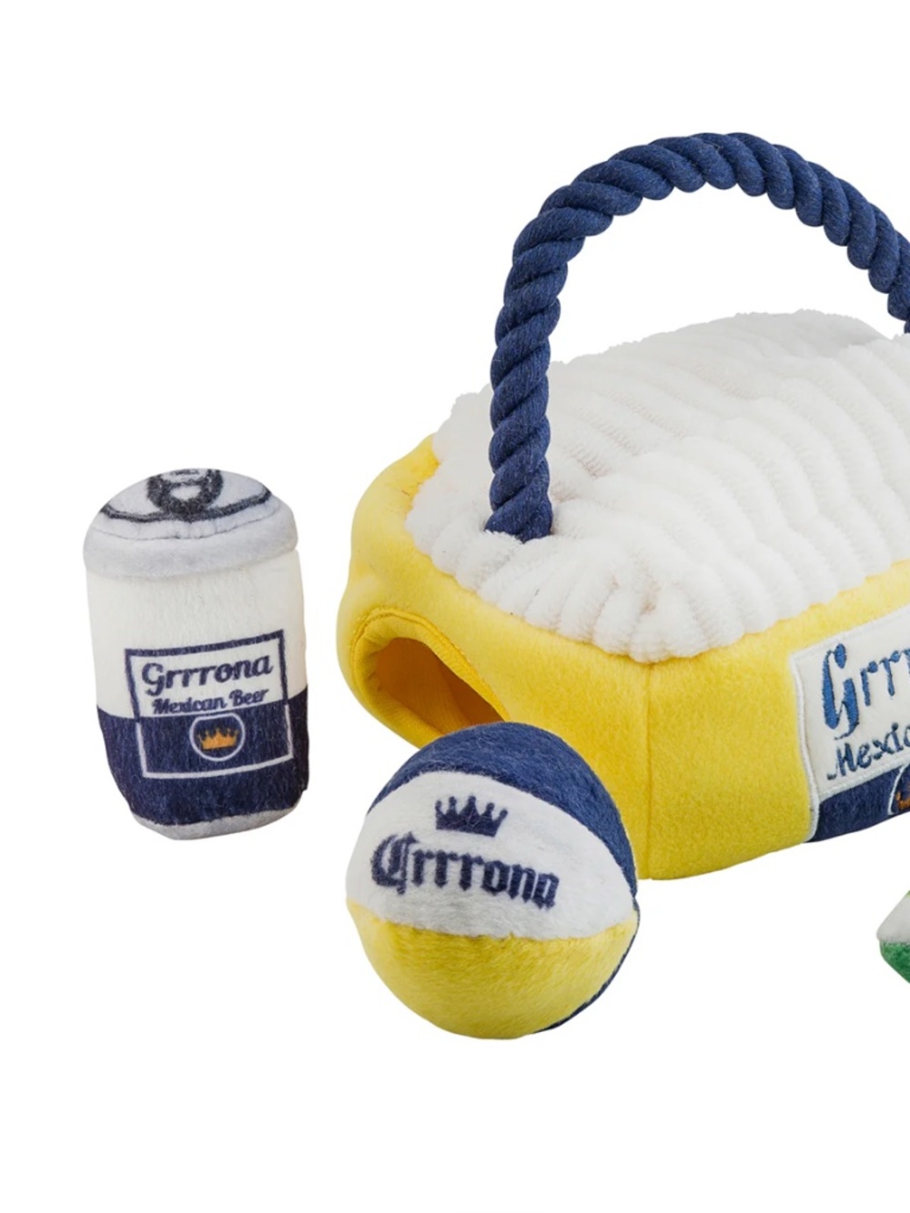 NEW Haute Diggity Dog Grrrona Cooler Interactive Toy - Picture 3 of 7